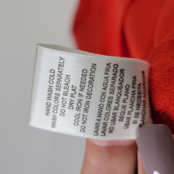 Gabby Skye Red Flared Dress NWT SZ 10 - Picture 13 of 14